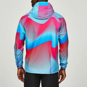 Hot Sale Sublimation Custom <b>Summer</b> <b>Jackets</b> Outdoor Running Windbreaker Fashion <b>Jacket</b> <b>for</b> Men's Waterproof Street Wear <b>Jackets</b> - Product Image 2