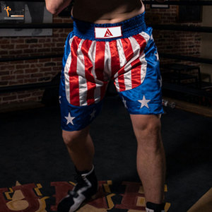 Short de kickboxing et de boxe avec taille réglable pour un confort maximal pendant les mouvements actifs - Product Image 6