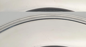 Bandeja Decorativa Dorada para Servir Frutas, Platos para el Hogar, Uso en la Cena, con Diseño - Product Image 4