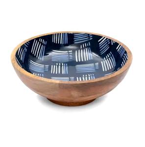 Cuencos de Madera con Hermosas Obras de Arte en Esmalte, Artesanía Natural Ecológica y Sostenible, Estilo Animal de Cuerno Bellamente Pulido para Comer - Product Image 6