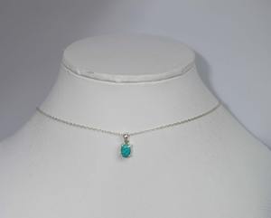 925 argent Sterling Turquoise pierres précieuses pendentif bijoux à la main en argent Boho Style pendentif bijoux pour femmes cadeau de mariage femme - Product Image 3