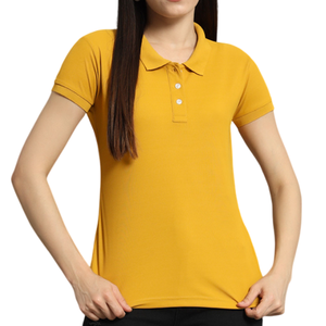 Polos Premium al por mayor para mujer, camiseta de manga corta de color sólido de corte limpio para un estilo multievento sin costuras - Product Image 1