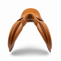 Selle d'Équitation Anglaise en Cuir Véritable Artisanale de Haute Qualité, Confortable, Durable, Équipement Professionnel pour Chevaux, Tailles Personnalisables