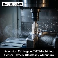 Tête de fraise CNC EAP400R en gros coupe rapide à 4 cannelures avec fraise en bout durable prend en charge OEM et ODM