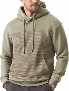 เสื้อฮู้ดดี้และเสื้อสเวตเชิ้ตผู้ชายแบบลำลองสำหรับฤดูหนาว พิมพ์ลายดิจิทัล ผ้าโพลีเอสเตอร์/ผ้าฝ้ายขนแกะ - Product Image 2