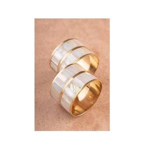 ห่วงรัดผ้าเช็ดปากประดับโต๊ะทำจากทองเหลืองสีสั่งทำได้ - Product Image 3