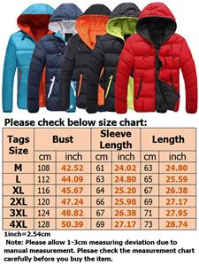ATLANTIC Chaqueta de invierno para hombre con cuello alto con capucha Nuevo diseño Puffer XL Tamaño Hecho Poliéster/Tela de nylon Suministro ODM/OEM - Product Image 4