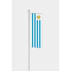 Drapeau d'Uruguay vertical d'extérieur imprimé numériquement de haute qualité - Product Image 1