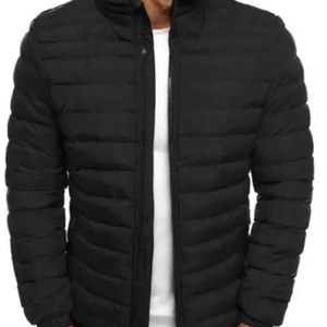 Veste polaire à fermeture éclair complète Hiver uni matelassé à capuche Bubble Outwear - Product Image 3