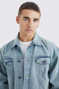 Por encargo de alta calidad de los hombres chaqueta de mezclilla de moda al por mayor de diseño personalizado chaqueta de mezclilla para los hombres - Product Image 6