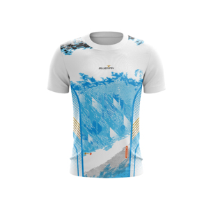 Micro poliéster gráfico Jersey BM011 Blueman Sport Shirts Unisex manga corta sublimación mejor vendedor al por mayor de Tailandia - Product Image 6