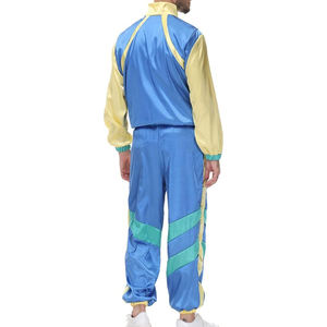 Conjunto Deportivo Brillante con Sudadera Corta con Capucha y Pantalones Largos Metálicos Casuales, Transpirable para Verano, Estilo Disco - Product Image 2