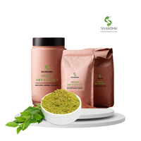 Henné Pur Sauvage en Poudre Sèche, Extrait Herbal 100% Naturel pour la Coloration des Cheveux et les Applications Industrielles de Beauté