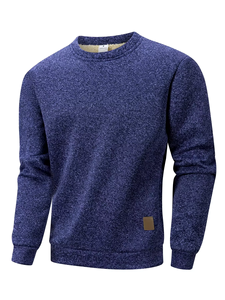 Meilleure collection de sweat-shirts unisexes longs 100% coton, taille plus, best-seller, nouveau design avec impression de logo personnalisé - Product Image 4