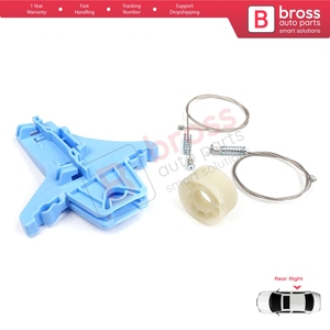 Kit de réparation de lève-vitre électrique arrière droit BWR5347 pour Jetta MK6 A6 IV 2010-2018 5C6 1B 162 163 AV2 AV3 5C6839462 - Product Image 5