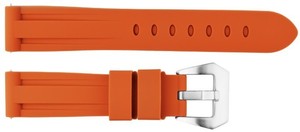 JD6082 Orange Waterproof Durable Sports Unisex Smart <b>Watch</b> Band Soft Light Silicone Custom Logo Stainless Steel Buckle 20-26mm - Product Image 6