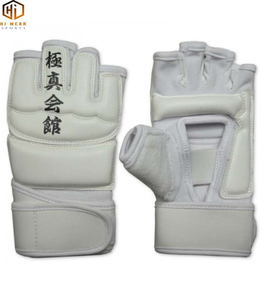 Kyokushin Guantes de Karate con Banda Larga Kyokushin Karate Sparring Entrenamiento Guantes de Competición - Product Image 2