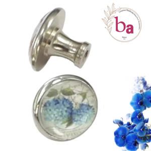 Perillas de cubierta de cristal de Metal Y tirador multiusos para armarios de cocina tocador dormitorio/baño/armario exterior [MC 44] - Product Image 1