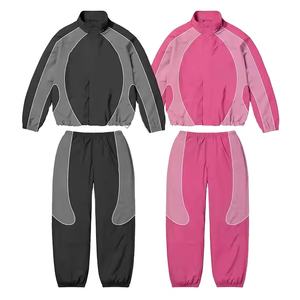 Conjunto Deportivo de Invierno, Chaqueta Cortavientos, Unisex, Forro Polar de Algodón Grueso, Transpirable, 2026 - Product Image 3