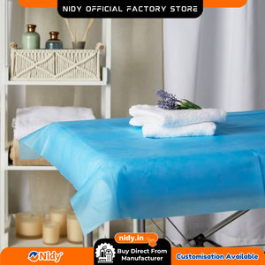 Drap de lit jetable NIDY 100x200 CM, feuille d'hygiène médicale et de santé pour les hôpitaux, les cliniques et les EPI. - Product Image 5