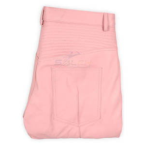 Pantalons en cuir pour hommes Offres Spéciales fabriqués en usine en vente en gros Pantalons en cuir pour hommes de la meilleure qualité - Product Image 3