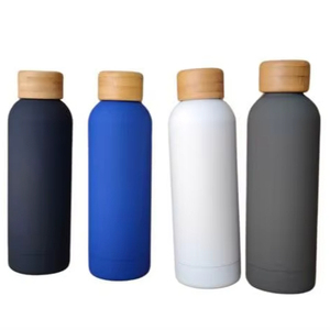 Botella de agua con acabado de terciopelo suave al tacto, sin BPA, reutilizable, a prueba de fugas y elegante para gimnasio de oficina o uso en viajes - Product Image 1