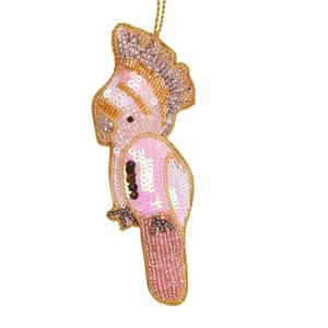 Adornos Navideños de Lujo Hechos a Mano con Zari |   Decoración Colgante Personalizada Bordada a Todo Color |   Festivo Indio de Alta Calidad - Product Image 1