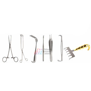 Juego de abdominoplastia de acero inoxidable-Instrumentos completos de cirugía de abdomen para cirugía plástica Procedimientos de abdominoplastia # Medical - Product Image 5