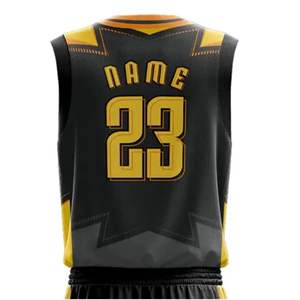 Uniforme léger de basket-ball d'impression par sublimation Style sans manche Uniforme de basket-ball de dernière conception Taille différente disponible - Product Image 4