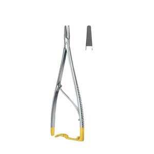 Fuente de alimentación manual Zweifel, portaagujas TC y tijeras de Cirugía de acero inoxidable de 230mm, instrumentos quirúrgicos - Product Image 1