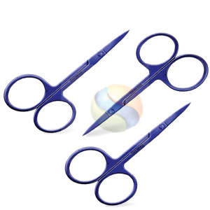 Ciseaux à cuticules de précision, outil de manucure en acier inoxydable, ciseaux à cuticules incurvés EliteEdge |   Ongles professionnels - Product Image 1