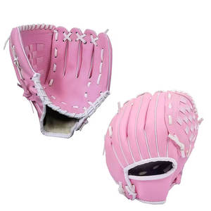 Gants de baseball en cuir Offres Spéciales vente en gros d'équipement de sport de 12.5 pouces gants de baseball d'entraînement de receveur en cuir Pu - Product Image 3