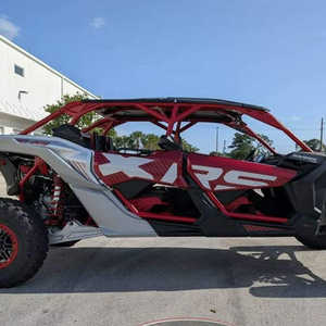I PRODOTTI PIÙ VENDUTI 2026 Can-Am <span class=keywords><strong>Maverick</strong></span> X3 MAX DS Turbo RR Fiery Red & Hyper Silv UTV - Product Image 2