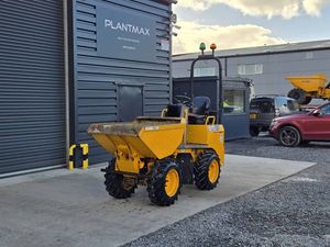 JCB 1t-1, Minicargadora de 1 tonelada con punta recta, Tractor con cargador frontal, Tracción en las 4 ruedas 4x4, Cargadora de ruedas 4WD - Product Image 3
