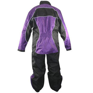 Traje de servicio OEM con conjunto de traje impermeable recién llegados ropa de lluvia personalizada chaqueta con bolsillos laterales sólidos para exteriores para adultos - Product Image 4