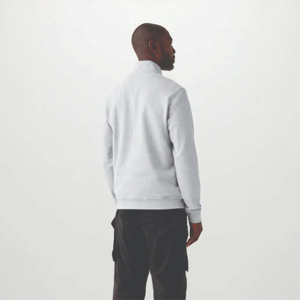 Sweat-shirt à fermeture éclair intégrale pour homme - 100% coton, automne, surdimensionné, haute qualité, pour un usage décontracté et des activités sportives, respirant - Product Image 5