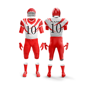 Precio barato Ropa de fútbol americano Conjunto de uniformes de fútbol americano juvenil Uniformes de fútbol americano Conjuntos de equipos Tarifa al por mayor - Product Image 1