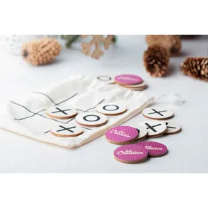 "Customized Wooden Tic-Tac-Toe <b>Game</b> by OXO for Promotional <b>Gifts</b>" - Product Image 3