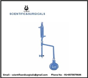 Matraz de Dean de Vidrio de Laboratorio de la Mejor Calidad, Aparato para la Determinación de Humedad para Uso en Laboratorio - Product Image 3