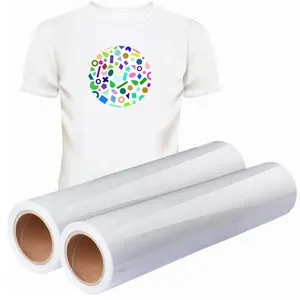 PET Material A3 A4 DTF Film 60cmx100m 0.075MM Hydrographic T-Shirt Transfer Film High Guangdong Clothing Printing Application