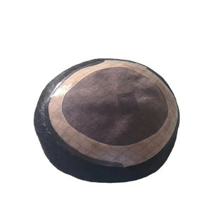 Taz Cheveux Bangladesh Hommes Mono Moyen Cheveux Humains Toupet Perruque Prothèse Remy Indien Crépus Droite Vague Profonde Vague Naturelle Doux - Product Image 4