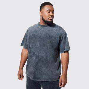 เสื้อยืดออกกำลังกายผู้ชาย คุณภาพดีเยี่ยม ผ้าฝ้ายแท้ 100% สีพื้น แห้งเร็ว ระบายอากาศดี ขายส่ง รับผลิตแบบ OEM สกรีนลายตามสั่ง - Product Image 1