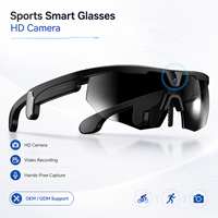 Gafas Inteligentes Deportivas Impermeables con Doble Cámara 4K, Asistente de Voz con IA, Traducción en Tiempo Real, IP66, con WIFI, Altavoz de Oído Abierto - OEM