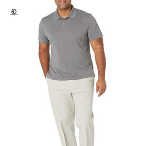 เสื้อโปโลผ้าโพลีเอสเตอร์สำหรับผู้ชายและผู้หญิงเสื้อโปโลลำลองผ้าฝ้าย100% ออกแบบได้ตามต้องการ - Product Image 5