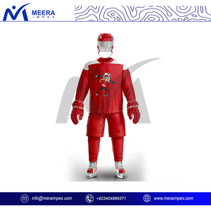 Conjunto de uniforme de hockey sobre hielo para hombre, Jersey y pantalón de equipo de diseño personalizado, ropa deportiva transpirable de secado rápido para entrenamiento, partidos de liga, club - Product Image 3