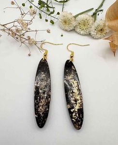 Resin Embroidery <b>Earrings</b> Handmade Stainless Steel Fashion Jewelry for Women Girls Classic Wedding Look High Quality - Product Image 6