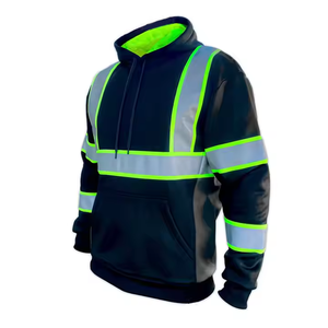 Hoodie Hi VIS เสื้อฮู้ดขนาดใหญ่พิเศษสำหรับผู้ใหญ่ hoodies hoodies hoodies ความปลอดภัย Hi VIS hoodies สำหรับขายผลิตในปากีสถาน - Product Image 3