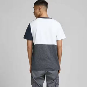 T-shirt surdimensionné pour hommes de haute qualité pour hommes manches courtes impression de logo personnalisé coton Polyester solide fabriqué - Product Image 3