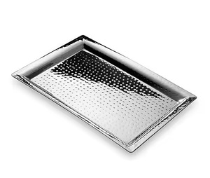 Plateau en aluminium moulé à la main Plateau durable Design floral Plateau de service en métal de qualité luxueuse pour hôtel Vente durable et fiable - Product Image 6