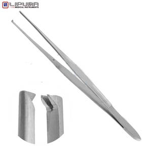 CUSHING Instruments de neurochirurgie manuelle et de chirurgie générale Pince à tissu du pouce pour une manipulation délicate Norme de sécurité-MOL - Product Image 2